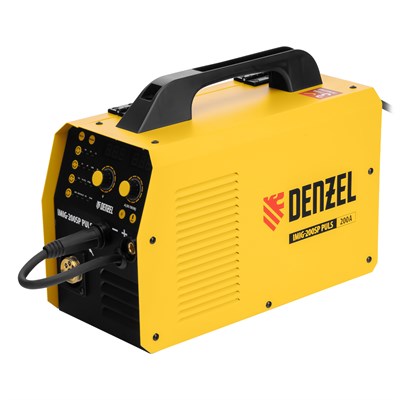 Аппарат инвертор. полуавтомат. cварки IMIG-200SP Pulse, 200 А, ПВ 60%, катушка 5 кг// Denzel 94362