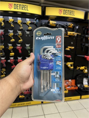 Набор ключей TORX T10-T50, 9шт. ExProfil 4BpqNYzkhIOeoZsEq9ZMi2