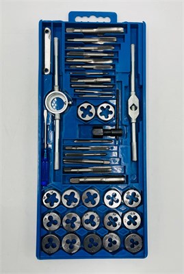 Набор метчиков и плашек 40пр. 9XC