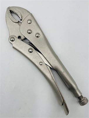 Ручные тиски (зажим с фиксатором) Jinfeng 250мм 10" Jf-Pl10