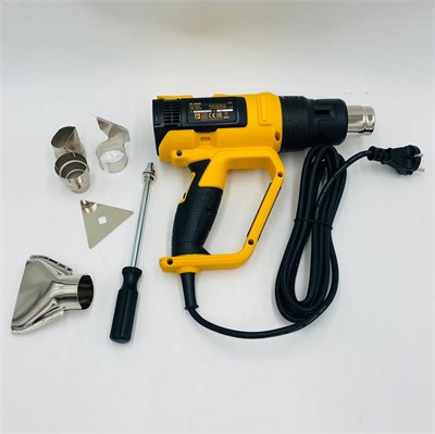 Фен строительный DENZEL HG-2000M, 2000 Вт, 3 режима 28005