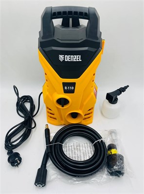 Мойка высокого давления DENZEL R-110, 1500 Вт, 110 бар, 5,7 л/мин 58232