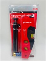 Лазерный уровень MATRIX 180 мм, 220 мм штатив 35022