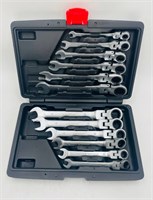 Ключи с трещоткой и шарниром 8-19 комбинированные 12 пр. K8-19