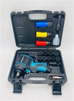 Пневмогайковерт 1/2, 610Нм 17 пр. Gross G985K2 57445