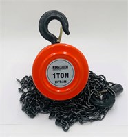 Ручная шестеренная стационарная Таль (1т, 3м) KT-1T-3M